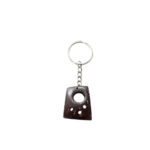 Coconut Shell Key Tag
