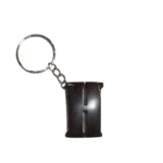 Coconut Shell Key Tag Letter