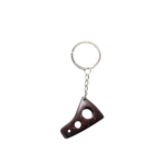 Coconut Shell Key Tag