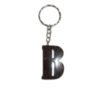 Coconut Shell Key Tag Letter