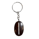 Coconut Shell Key Tag Letter