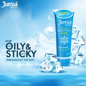 Junsui natural Ice cool face wash/අයිස් කූල් ෆේස් වොෂ් - Image 3