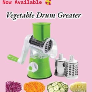 Vegetable Drum Greater /වෙජිටබල් ඩ්‍රම් ග්‍රේටර්