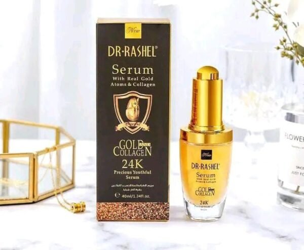 Dr.Rashel Gold &collagen serum/ගෝල්ඩ් ඇන්ඩ් කොලැජන් සීරම්