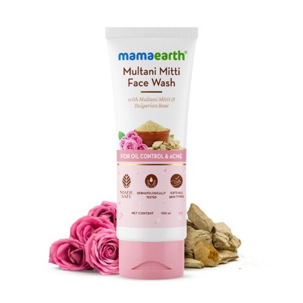 MamaEarth face wash multani mitti