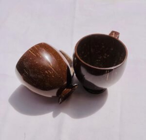 Coconut shell Mug/කොකනට් ෂෙල් මග් - Image 3