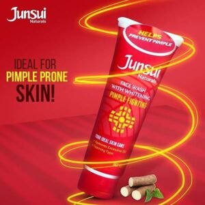Junsui natural pimple fighting face wash/පිම්පල් ෆයිට්නින් ෆේස් වොෂ්