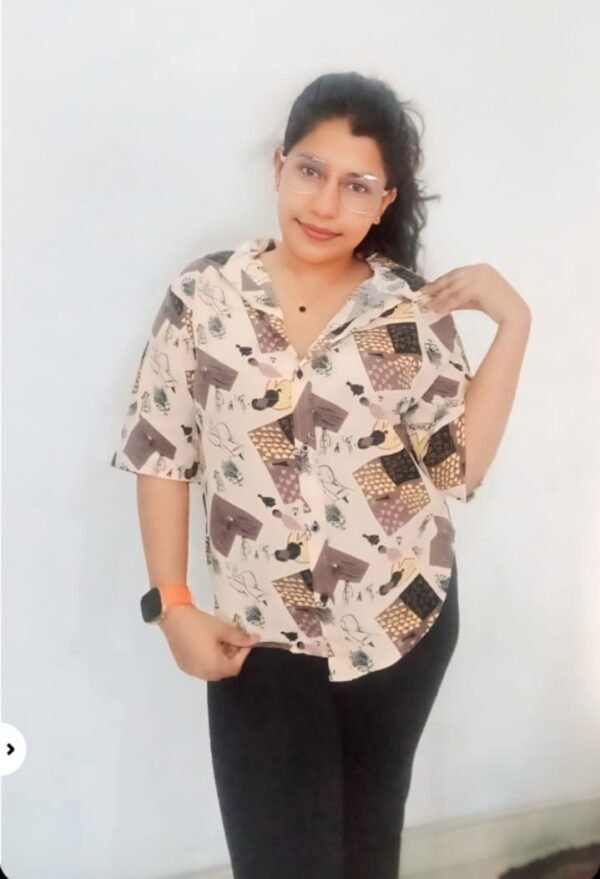 T shirt Blouse/ටී ෂර්ට් බ්ලවුස් - Image 4
