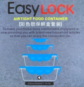 Plastic Artight Food Containers - Image 3