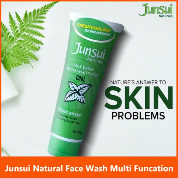 Jansui Natural cool whitening face wash/කූල් වයිට්නින් ෆේස් වොෂ් - Image 2
