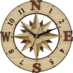 Wooden Wall Clock