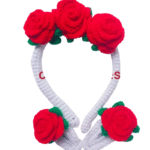 Rose flower hair band/හෙයාර් බෑන්ඩ්
