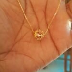 Gold necklace