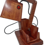 Wooden Desk Lamp