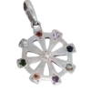 Orginal Nawarathna Gem with Silver pendant