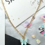 Korean Butterfly Design Necklace
