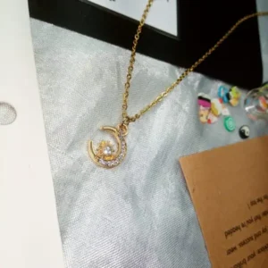 Korean Gold Plated Necklace - Image 4
