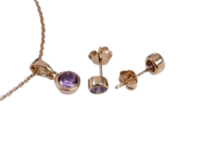 Orginal amatist Gems set