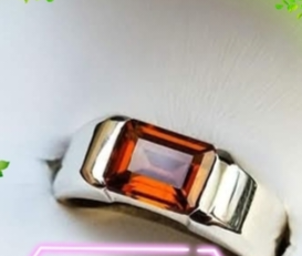 Gomeda silver Ring