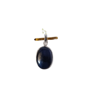 Dark Blue Saffayar Pendant