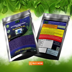 Blue Butterfly Pea Flower Powder 50g - නිල් කටරොලු මල් පවුඩර්