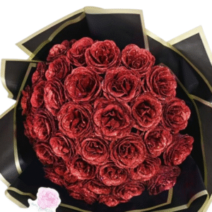 Flower Bouquet :- Normal and Glitter